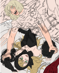 Thigh-up Colored Sketch farcille